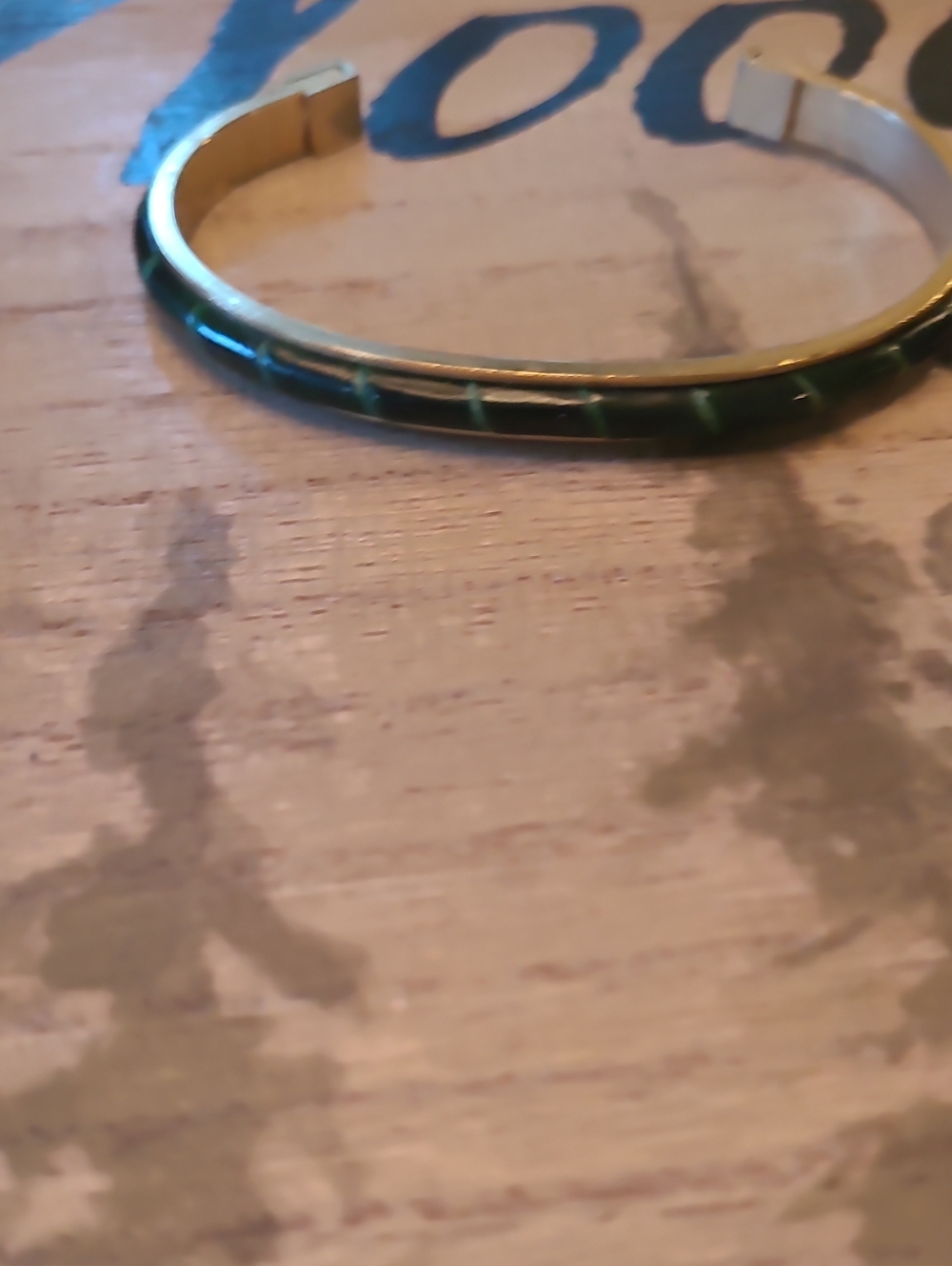 vintage Salamander France cuff bracelet